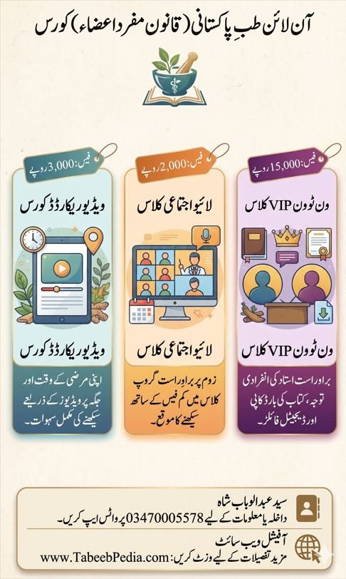 Read more about the article طب پاکستانی سیکھیں