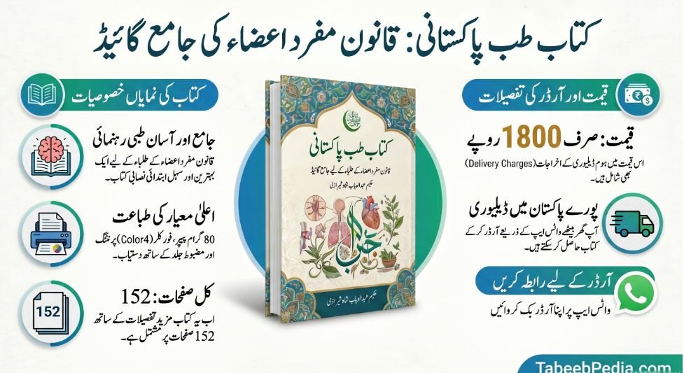 You are currently viewing کتاب طبِ پاکستان (ایک آسان نصاب)